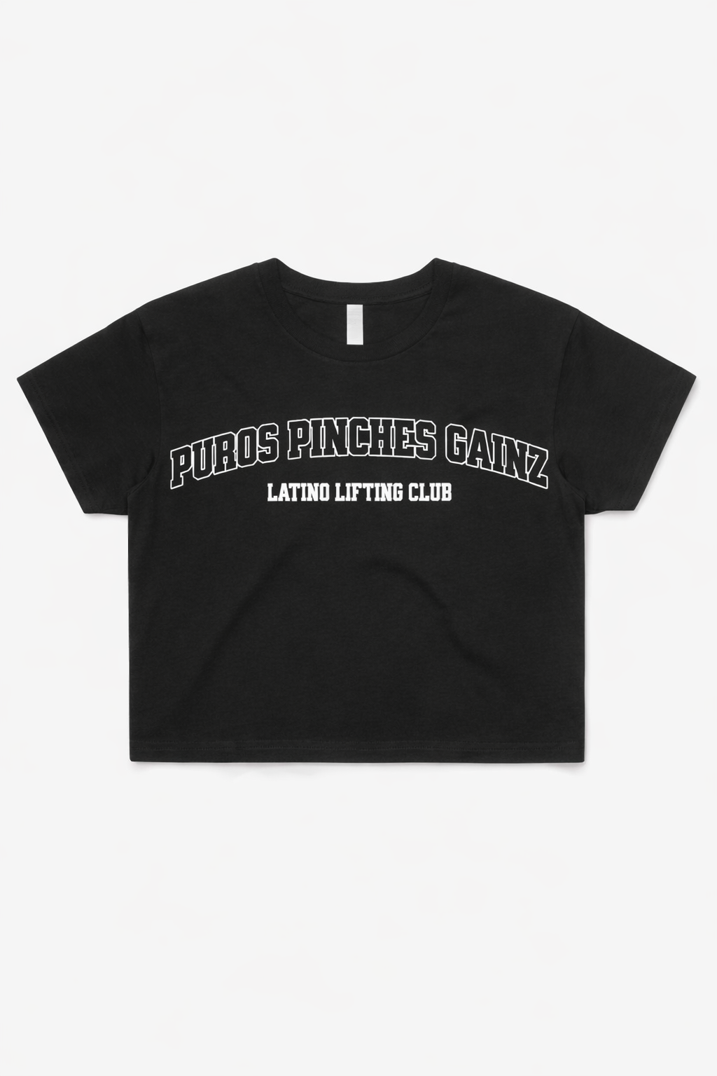 Womens Latino Lifting Club Crop