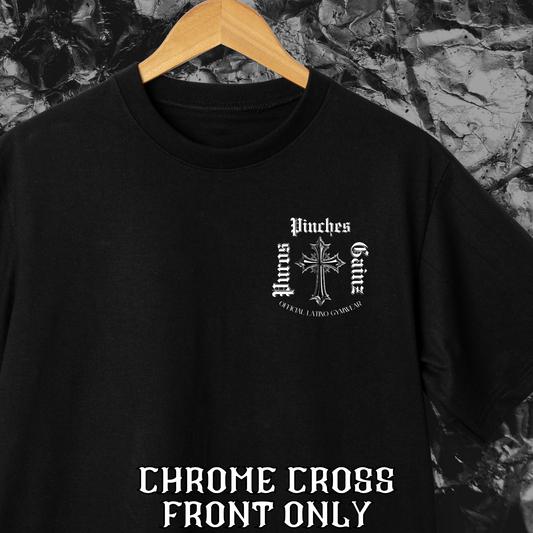 Chrome cross (Front Only)